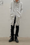 BORIS BIDJAN SABERI top ZIPPER3.1 FTO00002 +F0406C white cement color pure cotton PBBS30